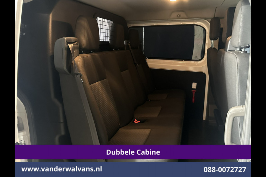 Ford Transit Custom 2.0 TDCI 130pk L2H1 Dubbele Cabine Euro6 Airco | 6-Zits | Camera | Apple Carplay | Xenon | Cruisecontrol Android Auto, 2800kg Trekhaak, Parkeersensoren, Verwarmde voorruit, Stoelverwarming, Achterklep