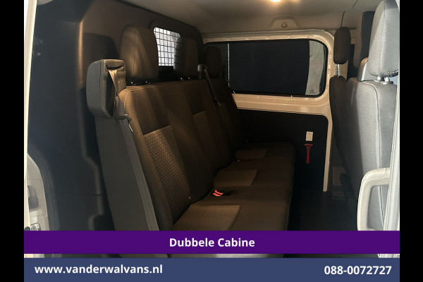 Ford Transit Custom 2.0 TDCI 130pk L2H1 Dubbele Cabine Euro6 Airco | 6-Zits | Camera | Apple Carplay | Xenon | Cruisecontrol Android Auto, 2800kg Trekhaak, Parkeersensoren, Verwarmde voorruit, Stoelverwarming, Achterklep
