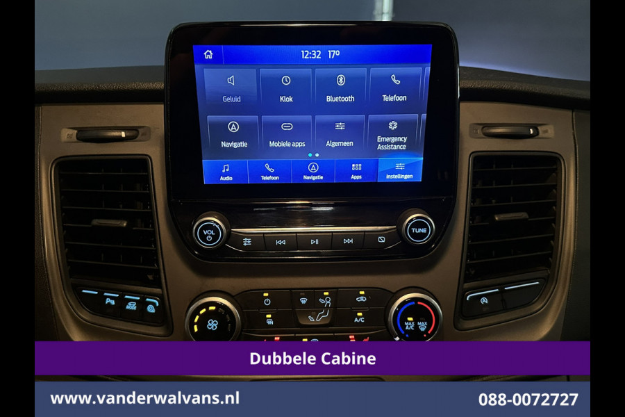 Ford Transit Custom 2.0 TDCI 130pk L2H1 Dubbele Cabine Euro6 Airco | 6-Zits | Camera | Apple Carplay | Xenon | Cruisecontrol Android Auto, 2800kg Trekhaak, Parkeersensoren, Verwarmde voorruit, Stoelverwarming, Achterklep
