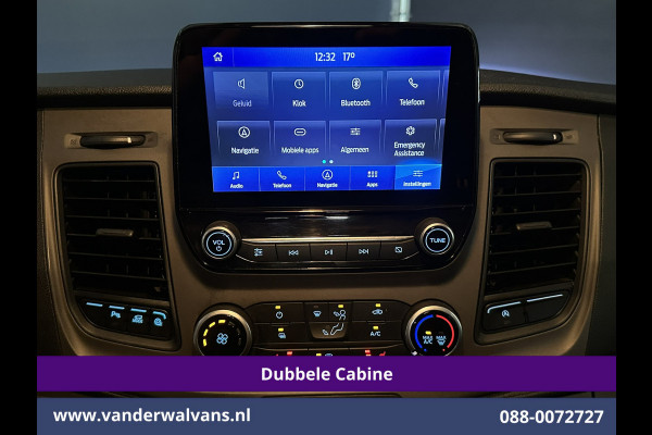 Ford Transit Custom 2.0 TDCI 130pk L2H1 Dubbele Cabine Euro6 Airco | 6-Zits | Camera | Apple Carplay | Xenon | Cruisecontrol Android Auto, 2800kg Trekhaak, Parkeersensoren, Verwarmde voorruit, Stoelverwarming, Achterklep