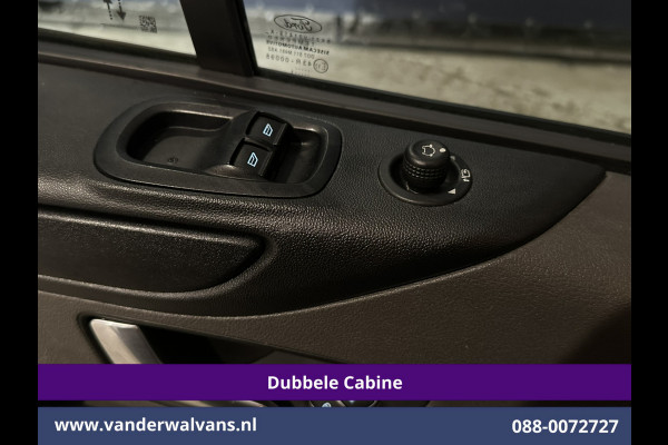Ford Transit Custom 2.0 TDCI 130pk L2H1 Dubbele Cabine Euro6 Airco | 6-Zits | Camera | Apple Carplay | Xenon | Cruisecontrol Android Auto, 2800kg Trekhaak, Parkeersensoren, Verwarmde voorruit, Stoelverwarming, Achterklep