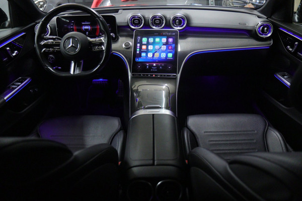 Mercedes-Benz C-Klasse 300 E AMG Line NAP/PANO/HUD/CARPLAY/SFEERVERLICHTING/MEM/BOMVOL