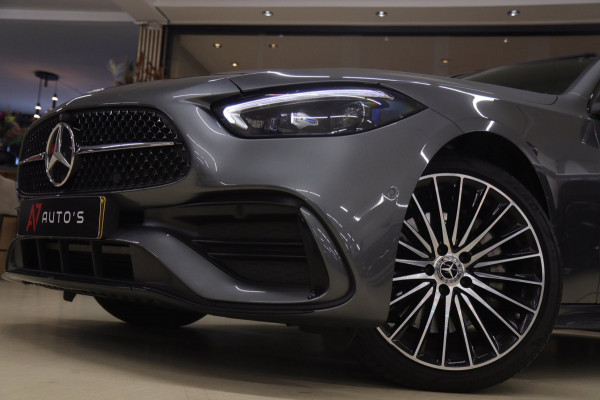 Mercedes-Benz C-Klasse 300 E AMG Line NAP/PANO/HUD/CARPLAY/SFEERVERLICHTING/MEM/BOMVOL