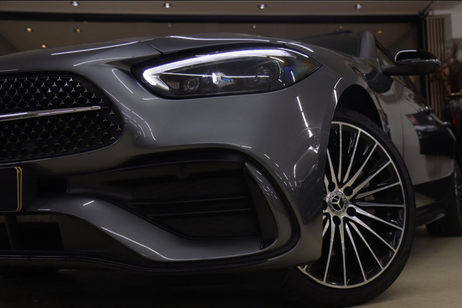 Mercedes-Benz C-Klasse 300 E AMG Line NAP/PANO/HUD/CARPLAY/SFEERVERLICHTING/MEM/BOMVOL