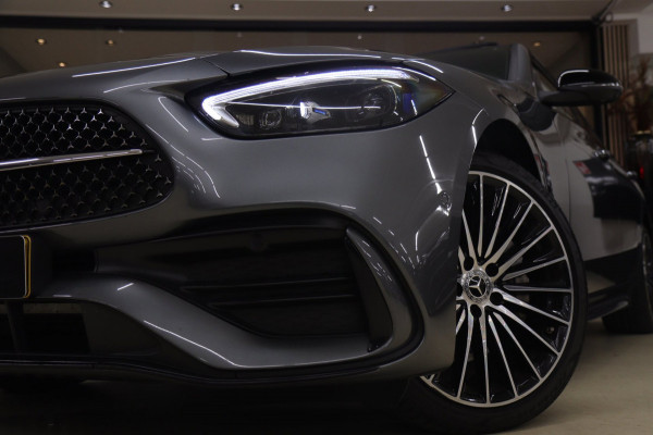 Mercedes-Benz C-Klasse 300 E AMG Line NAP/PANO/HUD/CARPLAY/SFEERVERLICHTING/MEM/BOMVOL