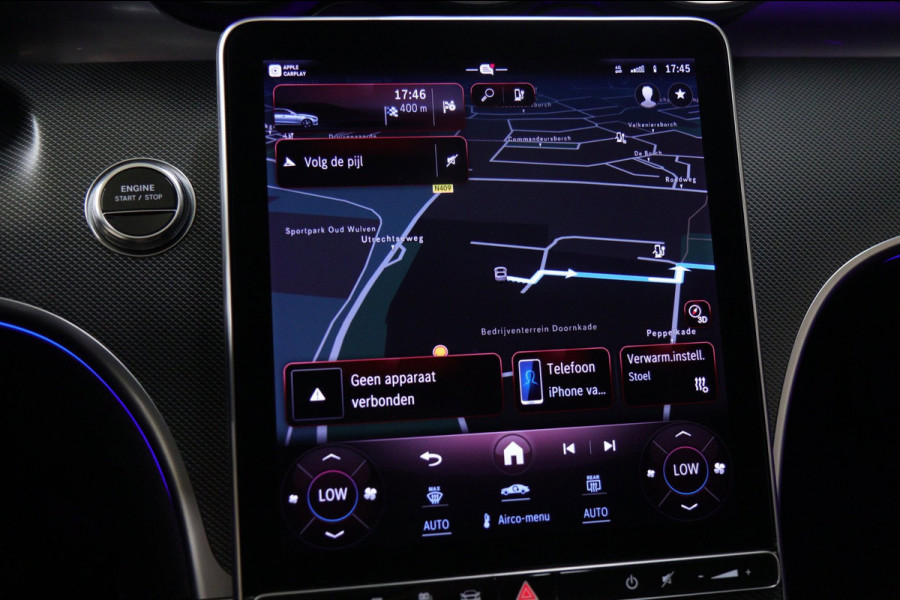 Mercedes-Benz C-Klasse 300 E AMG Line NAP/PANO/HUD/CARPLAY/SFEERVERLICHTING/MEM/BOMVOL
