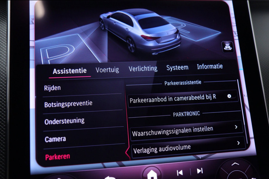 Mercedes-Benz C-Klasse 300 E AMG Line NAP/PANO/HUD/CARPLAY/SFEERVERLICHTING/MEM/BOMVOL