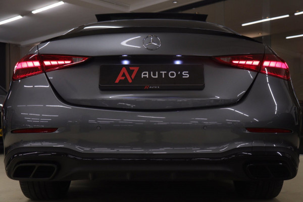 Mercedes-Benz C-Klasse 300 E AMG Line NAP/PANO/HUD/CARPLAY/SFEERVERLICHTING/MEM/BOMVOL