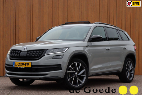 Škoda Kodiaq 1.5 TSI Sportline Business org.NL pano-schuifdak stuurverw. trekhaak camera el.klep