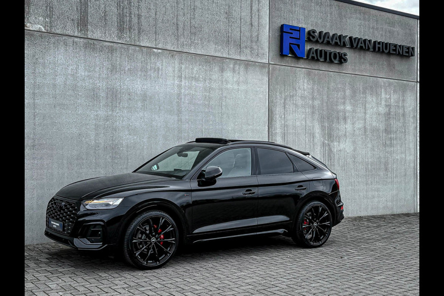 Audi Q5 Sportback 50TFSI e 299PK Quattro Competition S Edition S-Line Pano|Luchtvering|Massage+Memory|B&O|OLED Matrix|HUD|Trekhaak