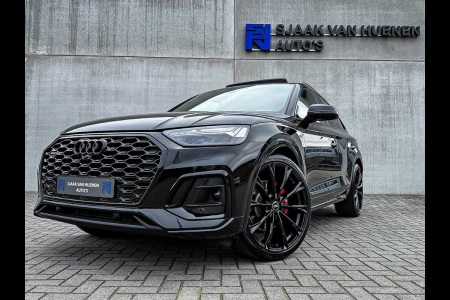Audi Q5 Sportback 50TFSI e 299PK Quattro Competition S Edition S-Line Pano|Luchtvering|Massage+Memory|B&O|OLED Matrix|HUD|Trekhaak