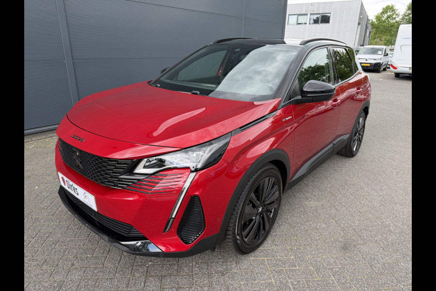 Peugeot 3008 300pk HYbrid4 GT (Elektrisch schuifdak - Elektrische Klep - Focal Electra - NightVision - Leder incl verwarming/massage/geheugen