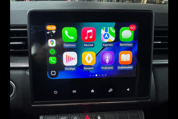Renault Captur 1.0 TCe 100 Intens CARPLAY HALF LEDER CLIMAAT CONTROL PARKEERSENSOREN NW MODEL
