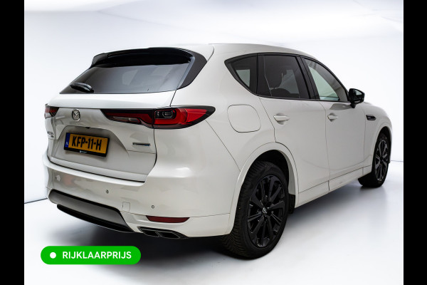 Mazda CX-60 2.5 e-SkyActiv PHEV Takumi | Panoramadak | Elec. trekhaak | Navigatie | 360 Camera | Elec. achterklep | Stoel- & stuurverw. | BOSE audio,  Draadloze telefoonlader