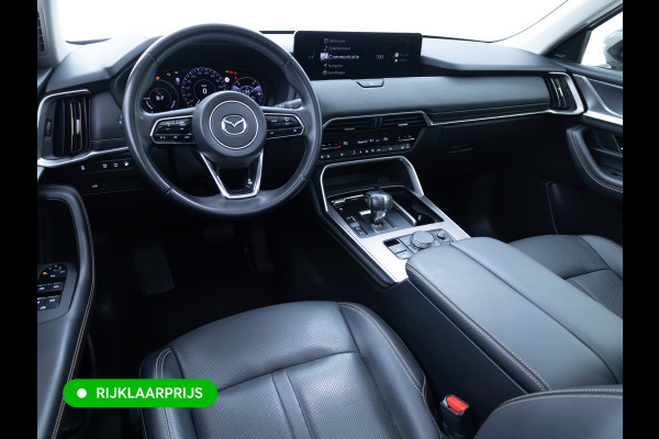 Mazda CX-60 2.5 e-SkyActiv PHEV Takumi | Panoramadak | Elec. trekhaak | Navigatie | 360 Camera | Elec. achterklep | Stoel- & stuurverw. | BOSE audio,  Draadloze telefoonlader