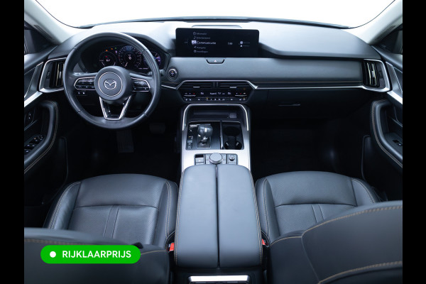 Mazda CX-60 2.5 e-SkyActiv PHEV Takumi | Panoramadak | Elec. trekhaak | Navigatie | 360 Camera | Elec. achterklep | Stoel- & stuurverw. | BOSE audio,  Draadloze telefoonlader
