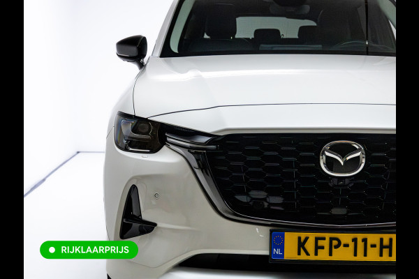 Mazda CX-60 2.5 e-SkyActiv PHEV Takumi | Panoramadak | Elec. trekhaak | Navigatie | 360 Camera | Elec. achterklep | Stoel- & stuurverw. | BOSE audio,  Draadloze telefoonlader