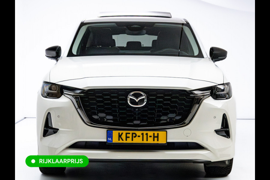 Mazda CX-60 2.5 e-SkyActiv PHEV Takumi | Panoramadak | Elec. trekhaak | Navigatie | 360 Camera | Elec. achterklep | Stoel- & stuurverw. | BOSE audio,  Draadloze telefoonlader