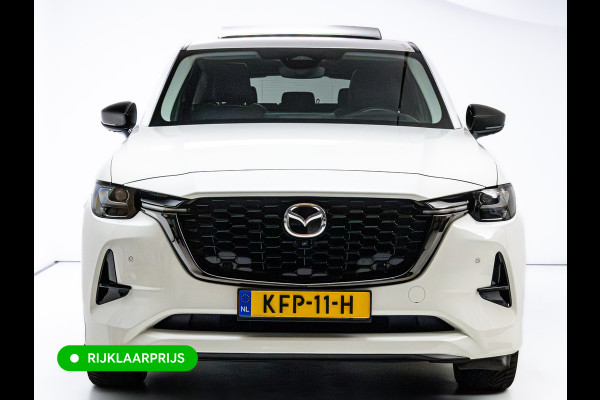 Mazda CX-60 2.5 e-SkyActiv PHEV Takumi | Panoramadak | Elec. trekhaak | Navigatie | 360 Camera | Elec. achterklep | Stoel- & stuurverw. | BOSE audio,  Draadloze telefoonlader