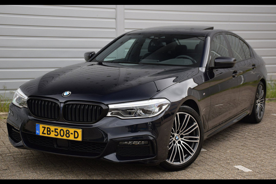 BMW 5 Serie 520i Corporate Lease High Executive*2e eigenaar*112Dkm*NAP*Dak*H&K*