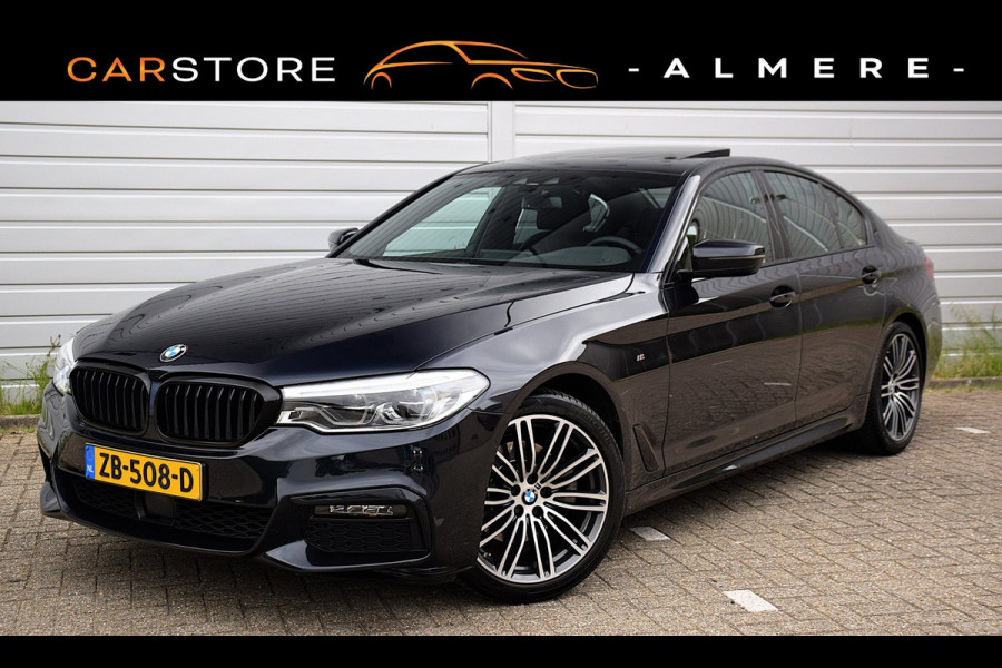 BMW 5 Serie 520i Corporate Lease High Executive*2e eigenaar*112Dkm*NAP*Dak*H&K*