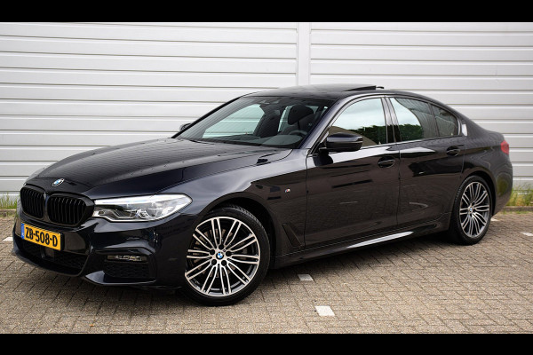 BMW 5 Serie 520i Corporate Lease High Executive*2e eigenaar*112Dkm*NAP*Dak*H&K*