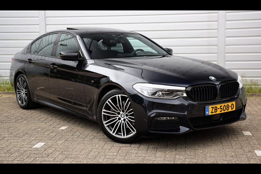 BMW 5 Serie 520i Corporate Lease High Executive*2e eigenaar*112Dkm*NAP*Dak*H&K*