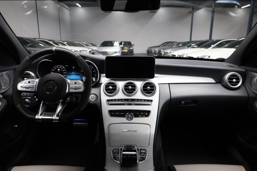 Mercedes-Benz C-Klasse AMG 63 S 510+PK MULTIBEAM/VIRTUAL/SFEER/PANO/SCHAAL+LEER+S.VERKOELING/19" LMV/360 CAM/ACC/12 MDN GARANTIE!