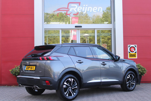 Peugeot 2008 1.2 130PK GT | NAVIGATIE 10" TOUCHSCREEN | APPLE CARPLAY/ANDROID AUTO | CRUISE CONTROL | ACHTERUITRIJ CAMERA | DODEHOEK BEWAKING | FULL LED KOPLAMPEN | 3-D INSTRUMENTENPANEEL | DAB+ RADIO | LICHTMETALEN VELGEN 17" |