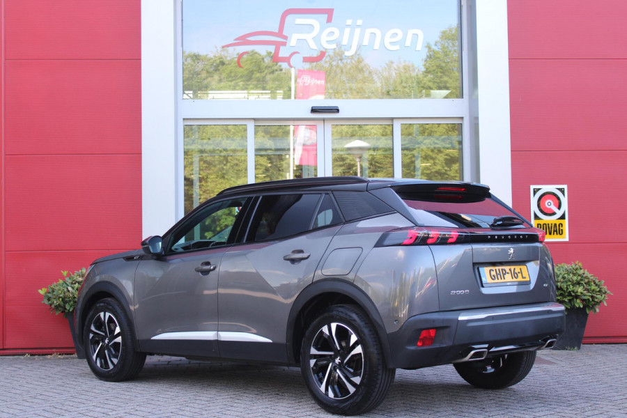 Peugeot 2008 1.2 130PK GT | NAVIGATIE 10" TOUCHSCREEN | APPLE CARPLAY/ANDROID AUTO | CRUISE CONTROL | ACHTERUITRIJ CAMERA | DODEHOEK BEWAKING | FULL LED KOPLAMPEN | 3-D INSTRUMENTENPANEEL | DAB+ RADIO | LICHTMETALEN VELGEN 17" |