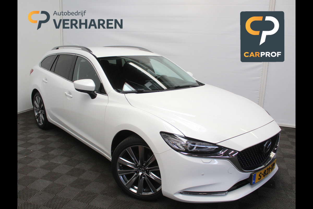 Mazda 6 Sportbreak 2.0 SkyActiv-G 165 Luxury CLIMATE | CARPLAY | LMV19 | AFNBTRHAAK | STOEL/STUURVERW | HEAD-UP | LED | ADAPCRUISE