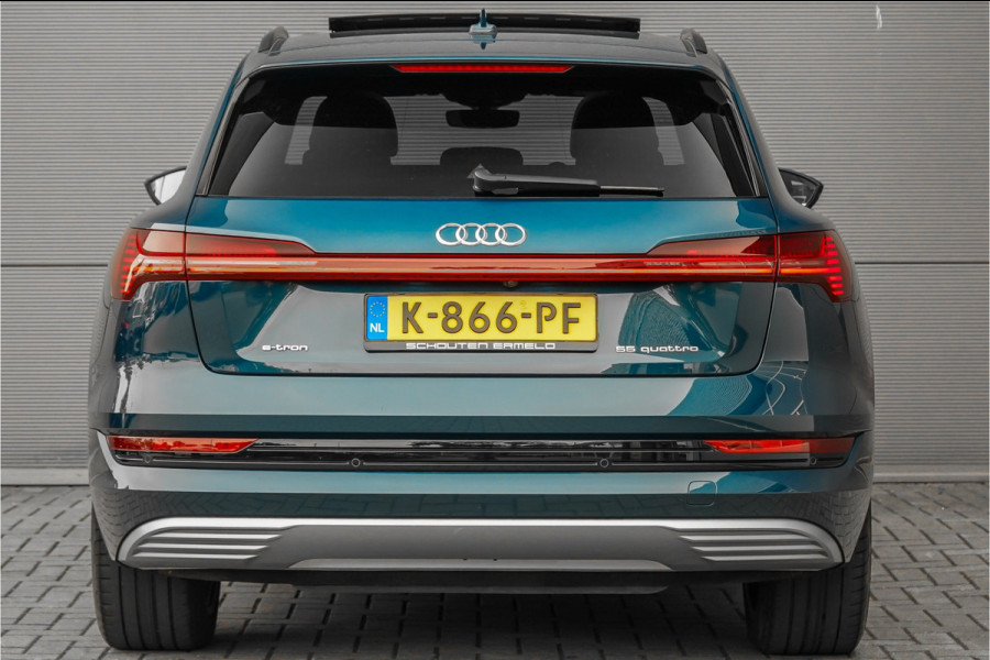 Audi e-tron 55 Quattro Advanced Pro Line Plus 95 kWh Pano B&O HUD Trekhaak 21"