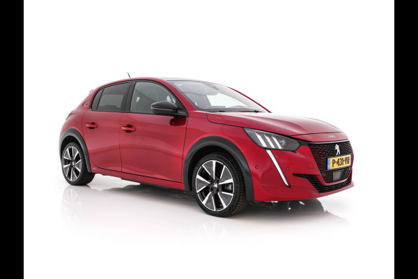 Peugeot e-208 EV GT Pack 50 kWh [ 3-Fase-11kW ] {SOH-88%] (INCL-BTW) *HEATPUMP | FULL-LED | DIGI-COCKPIT | BLINDSPOT | CAMERA | LEATHER-ALCANTARA | AMBIENTLIGHT | NAVI-FULLMAP | LANE-ASSIST | KEYLESS | DAB | CCS-FASTLOADER | HEATED-SPORTSEATS | PRIV