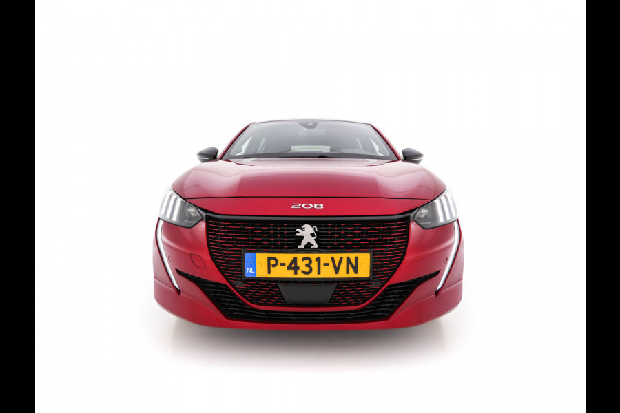 Peugeot e-208 EV GT Pack 50 kWh [ 3-Fase-11kW ] {SOH-88%] (INCL-BTW) *HEATPUMP | FULL-LED | DIGI-COCKPIT | BLINDSPOT | CAMERA | LEATHER-ALCANTARA | AMBIENTLIGHT | NAVI-FULLMAP | LANE-ASSIST | KEYLESS | DAB | CCS-FASTLOADER | HEATED-SPORTSEATS | PRIV