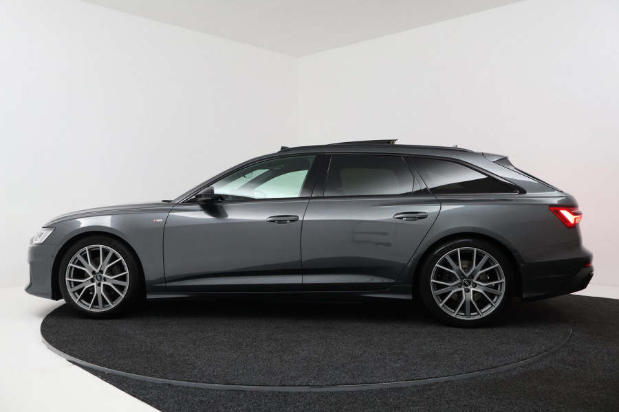 Audi A6 Avant 45 TFSI Design Pro Line Plus S-Line (PANORAMADAK, SFEERVERLICHTING, STOELVERWARMING, CAMERA, ELEKTR STOELEN)