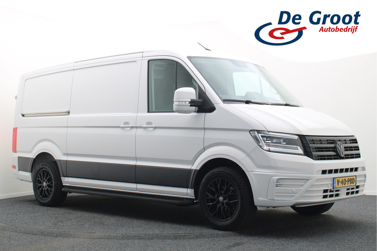 Volkswagen Crafter 35 2.0 TDI DSG 177 PK L3H2 Airco, LED, Camera, ACC, Apple Carplay, Verwarmde Stoelen, Trekhaak