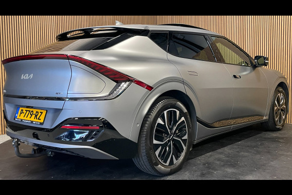 Kia Ev6 GT-Line 77.4 kWh|100% SOH|FULL OPTION|AFN. TREKHAAK|PANO|STOELVERW+VENT|STUURVERW.|360+3D CAMERA|CARPLAY|INCL.BTW|1e EIG.|