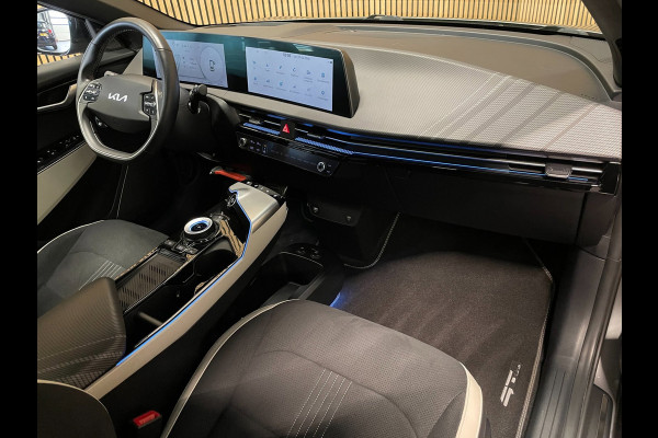 Kia Ev6 GT-Line 77.4 kWh|100% SOH|FULL OPTION|AFN. TREKHAAK|PANO|STOELVERW+VENT|STUURVERW.|360+3D CAMERA|CARPLAY|INCL.BTW|1e EIG.|