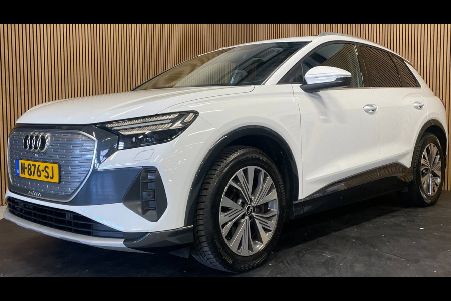 Audi Q4 e-tron 40 Advanced edition 77 kWh|90%SOH|AFN.TREKHAAK|PANO|ACC|CAMERA|CARPLAY|STOELVERW.|NAVIG|NL-AUTO|NAP|1e EIG|IN. BTW|