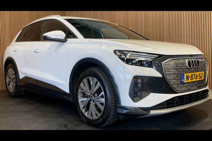 Audi Q4 e-tron 40 Advanced edition 77 kWh|90%SOH|AFN.TREKHAAK|PANO|ACC|CAMERA|CARPLAY|STOELVERW.|NAVIG|NL-AUTO|NAP|1e EIG|IN. BTW|