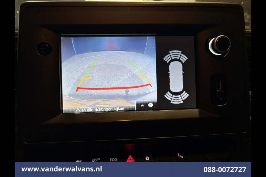 Opel Movano 2.3 Turbo 150pk L2H2 Euro6 Airco | Leder | 2500kg Trekhaak | Navigatie | Camera cruisecontrol, parkeersensoren, LED, bijrijdersbank