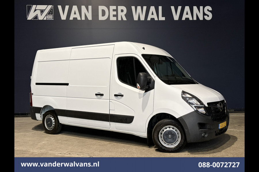 Opel Movano 2.3 Turbo 150pk L2H2 Euro6 Airco | Leder | 2500kg Trekhaak | Navigatie | Camera cruisecontrol, parkeersensoren, LED, bijrijdersbank
