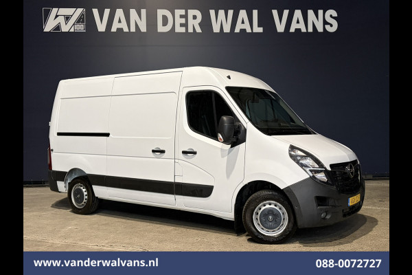 Opel Movano 2.3 Turbo 150pk L2H2 Euro6 Airco | Leder | 2500kg Trekhaak | Navigatie | Camera cruisecontrol, parkeersensoren, LED, bijrijdersbank