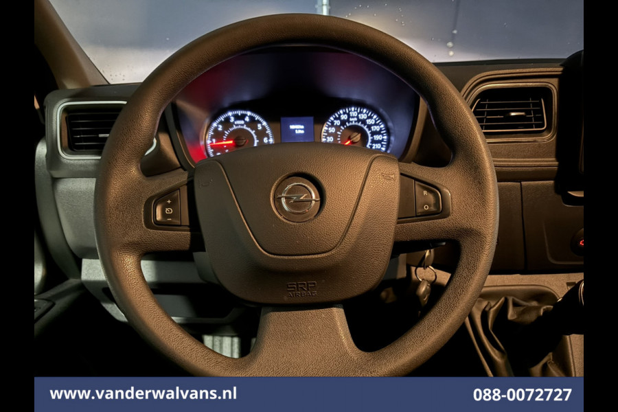 Opel Movano 2.3 Turbo 150pk L2H2 Euro6 Airco | Leder | 2500kg Trekhaak | Navigatie | Camera cruisecontrol, parkeersensoren, LED, bijrijdersbank