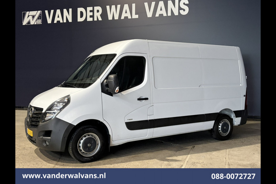 Opel Movano 2.3 Turbo 150pk L2H2 Euro6 Airco | Leder | 2500kg Trekhaak | Navigatie | Camera cruisecontrol, parkeersensoren, LED, bijrijdersbank