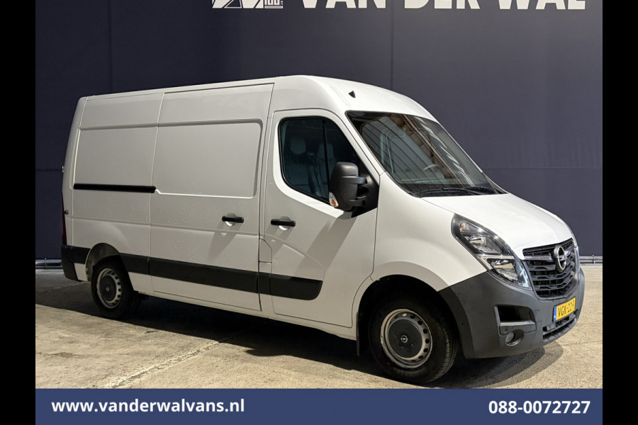 Opel Movano 2.3 Turbo 150pk L2H2 Euro6 Airco | Leder | 2500kg Trekhaak | Navigatie | Camera cruisecontrol, parkeersensoren, LED, bijrijdersbank