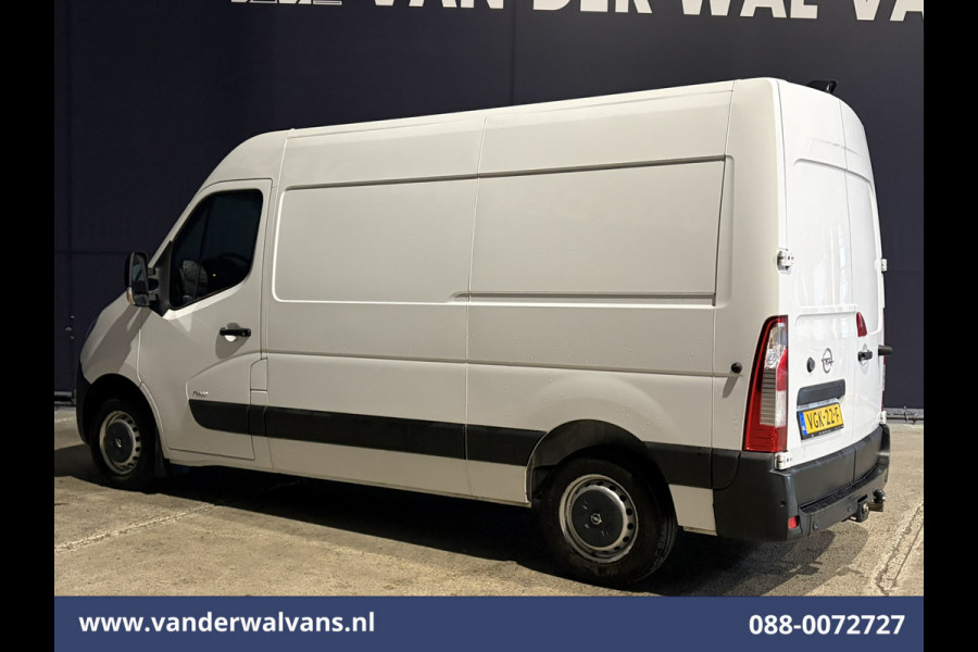 Opel Movano 2.3 Turbo 150pk L2H2 Euro6 Airco | Leder | 2500kg Trekhaak | Navigatie | Camera cruisecontrol, parkeersensoren, LED, bijrijdersbank