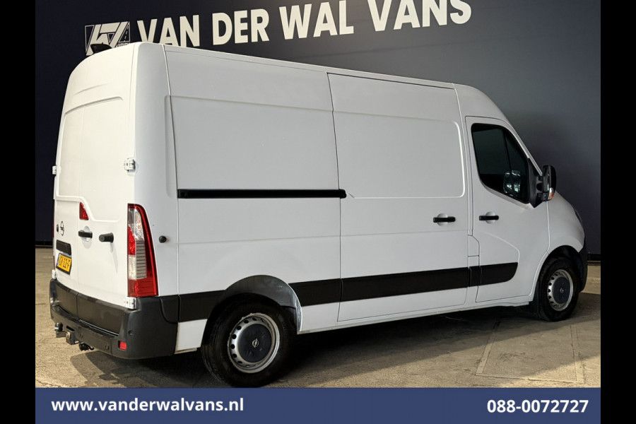 Opel Movano 2.3 Turbo 150pk L2H2 Euro6 Airco | Leder | 2500kg Trekhaak | Navigatie | Camera cruisecontrol, parkeersensoren, LED, bijrijdersbank