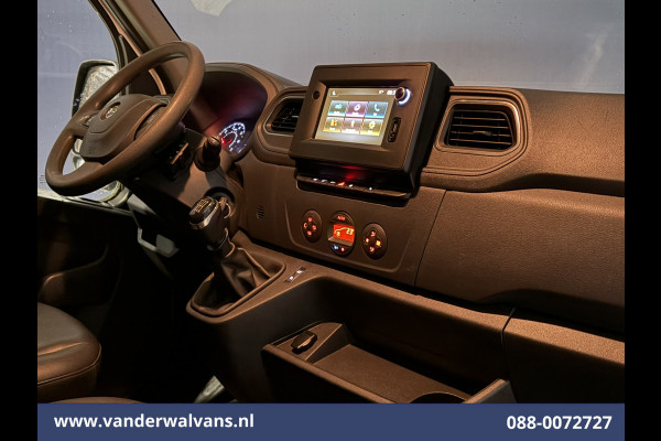 Opel Movano 2.3 Turbo 150pk L2H2 Euro6 Airco | Leder | 2500kg Trekhaak | Navigatie | Camera cruisecontrol, parkeersensoren, LED, bijrijdersbank