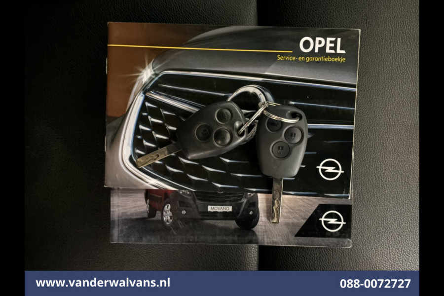 Opel Movano 2.3 Turbo 150pk L2H2 Euro6 Airco | Leder | 2500kg Trekhaak | Navigatie | Camera cruisecontrol, parkeersensoren, LED, bijrijdersbank